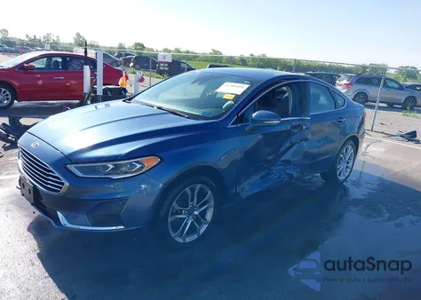 2019 Ford Fusion Sel из США, поврежденный, VIN 3FA6P0CD3KR260227